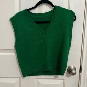 Cropped sweater